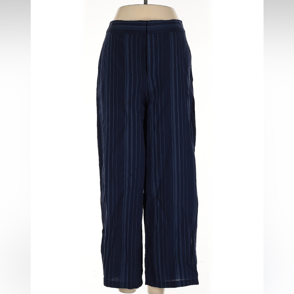 Club Monaco Navy Striped Pants 4